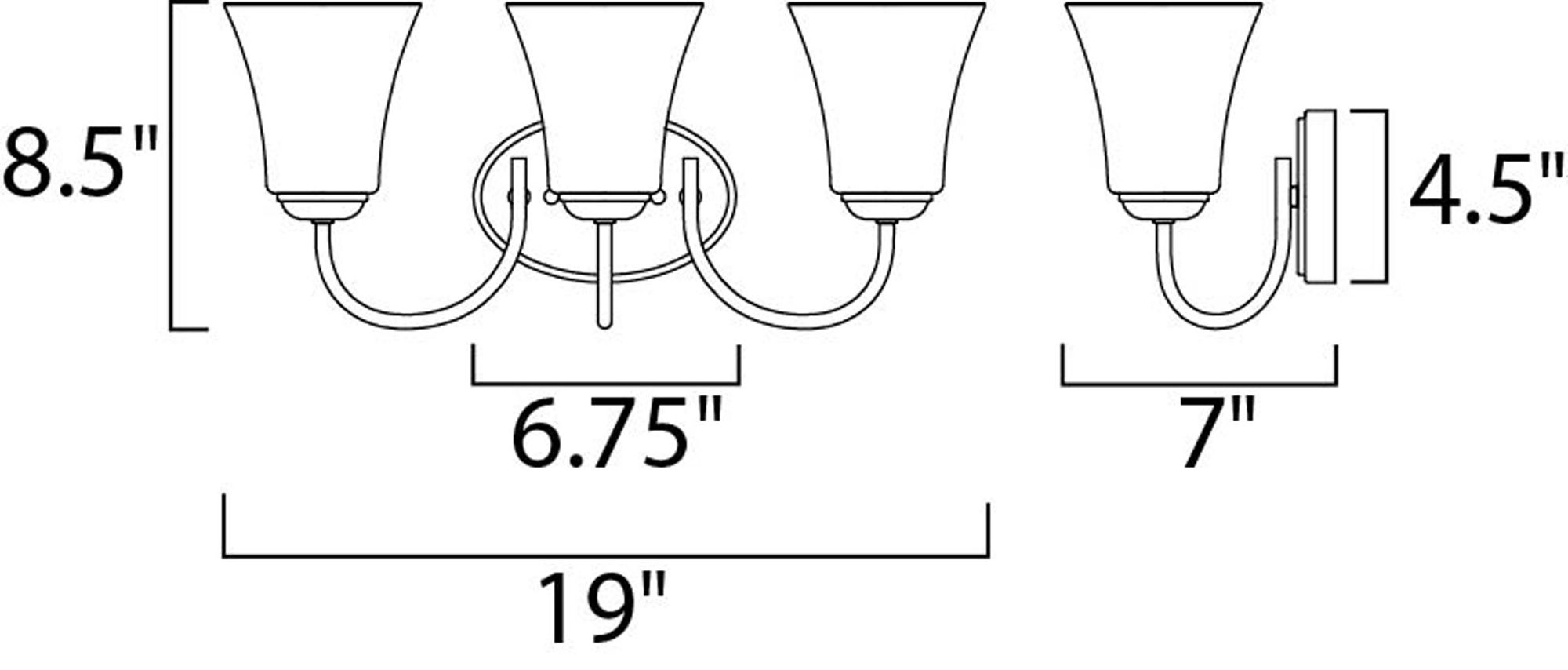 Image 3 Logan 3-Light Bath Vanity Oil Rubbed Bronze more views