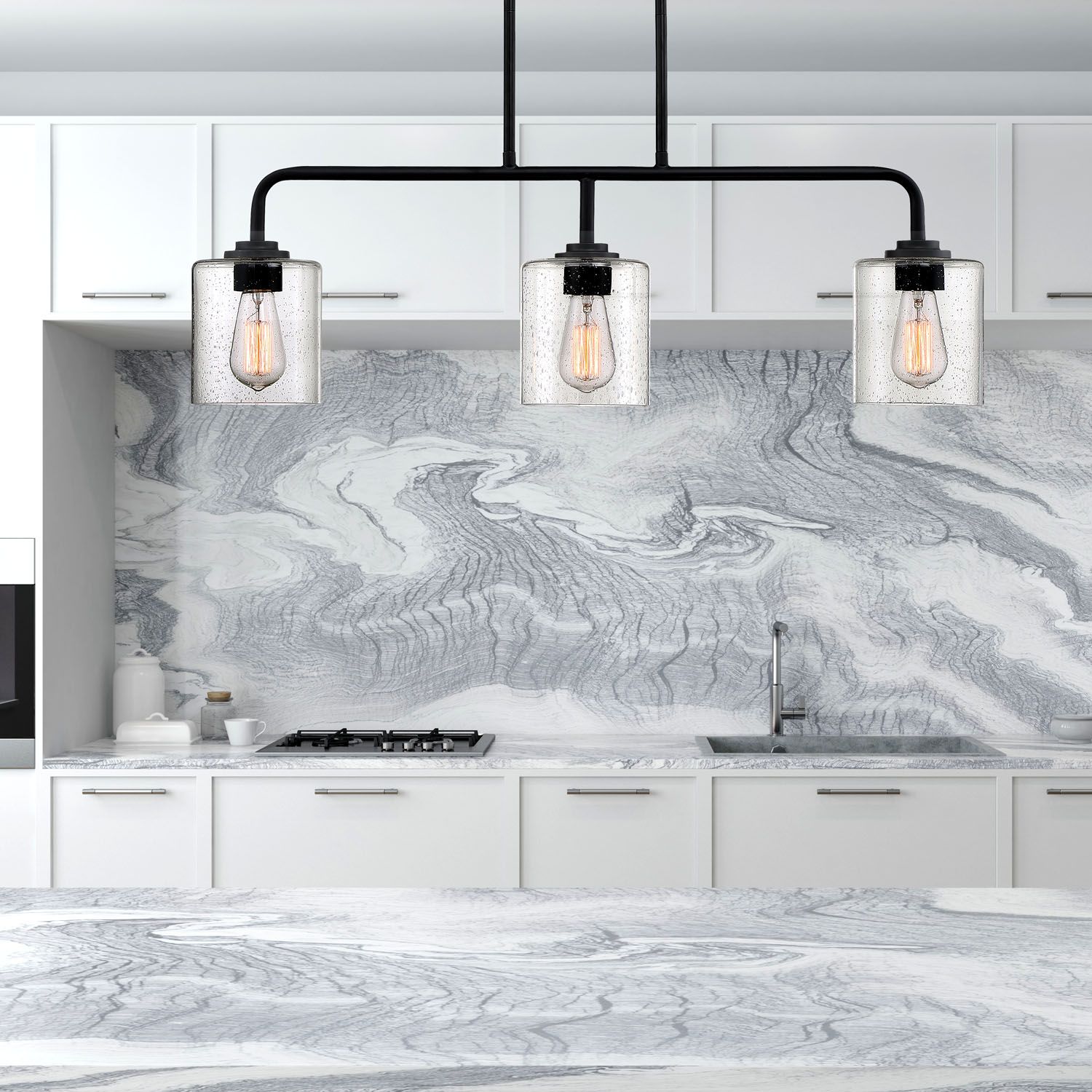 Logan 3 Light Island Pendant