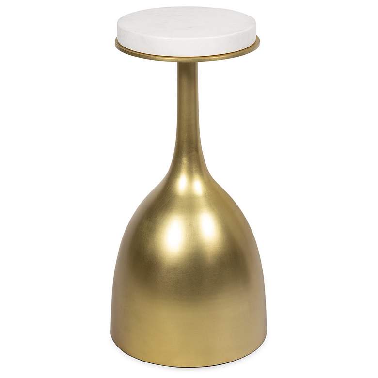 Image 1 Logan Accent Table (Natural Brass)