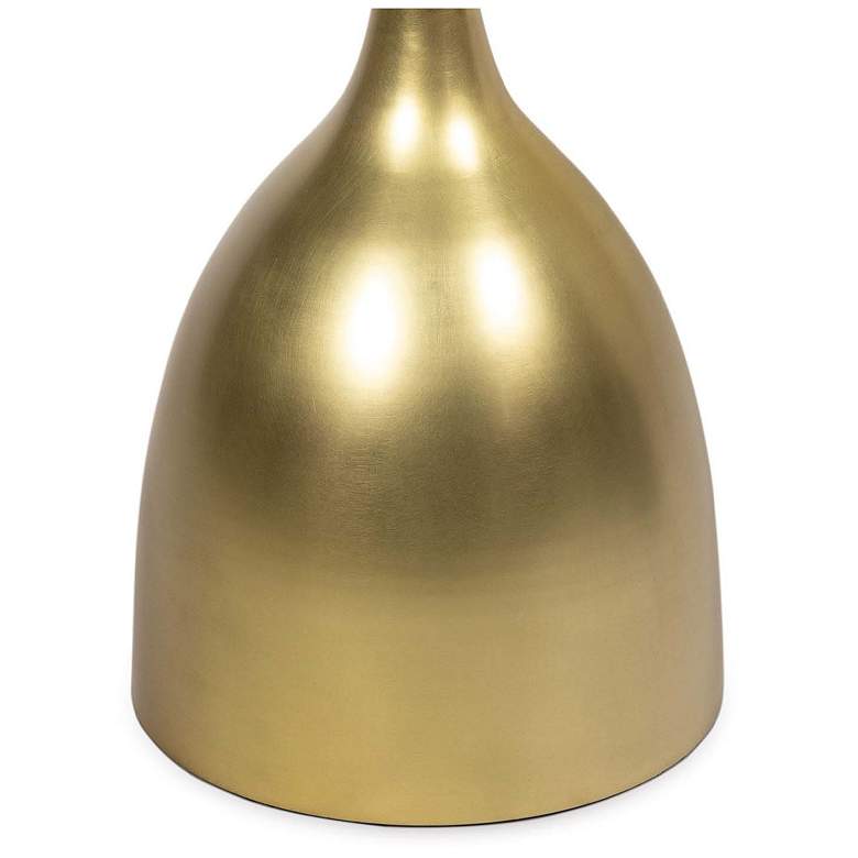 Image 4 Logan Accent Table (Natural Brass) more views