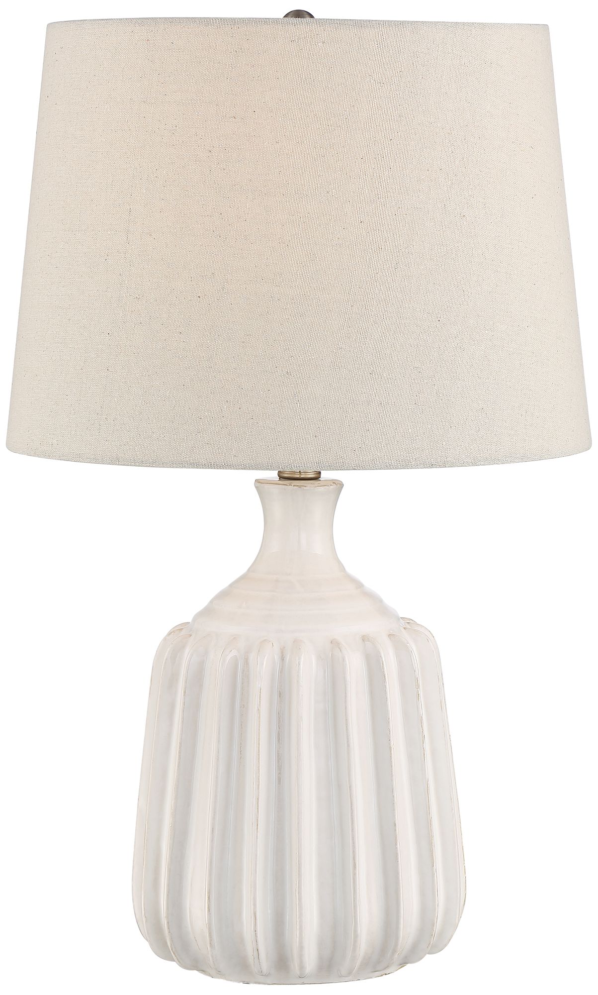 ribbed table lamp