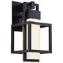 Thumbnail1 of Logic 16"H x 7.5"W 1-Light Outdoor Wall Light in Black