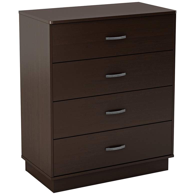 Image 1 Logik Collection Chocolate 4-Drawer Chest