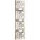 Loire 38"H Gold Iron with Mirror Candle Holder Wall Sconce
