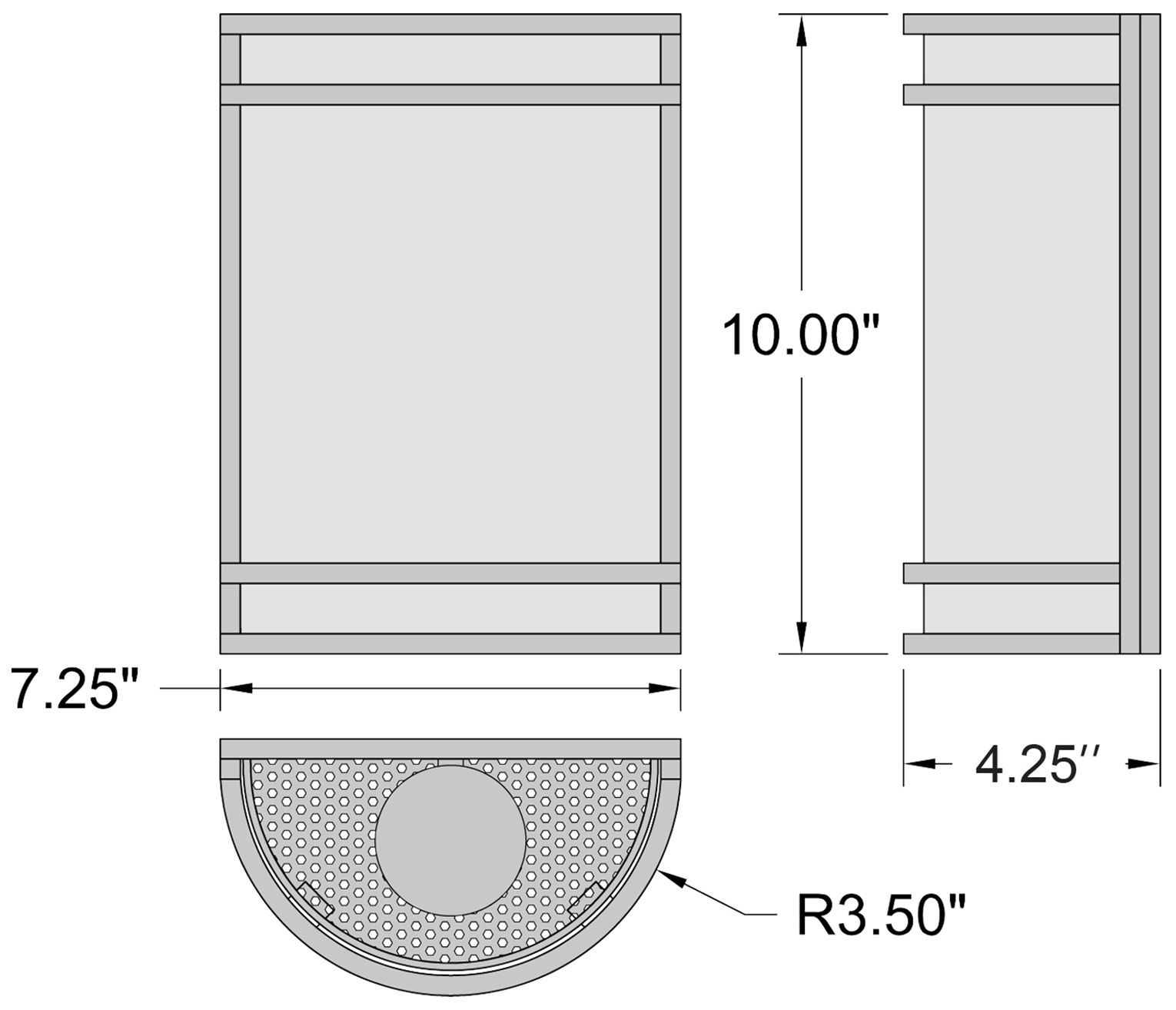 Image 2 Lola 10" High Bronze Wall Sconce more views