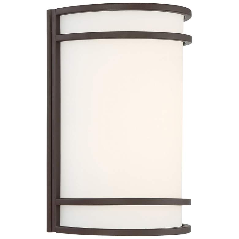 Image 1 Lola - LED Wall Sconce - Bronze Finish - Frosted Glass