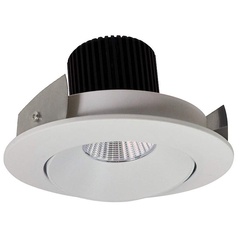 Image 1 lolite HL 4 inch White LED Round Cone Regress Adjustable Trim