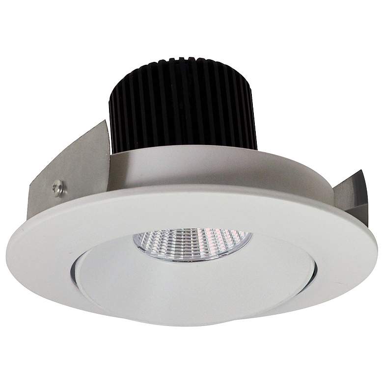Image 1 lolite HL 4" White LED Round Cone Regress Adjustable Trim