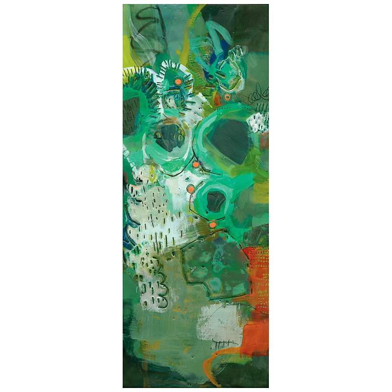 Image 2 Lolly I 63" High Free Floating Tempered Glass Wall Art