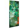 Lolly I 63" High Free Floating Tempered Glass Wall Art in scene