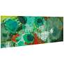 Lolly II 63" High Free Floating Tempered Glass Wall Art in scene