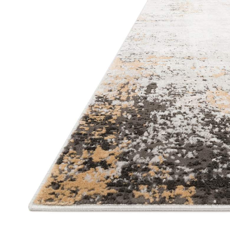 Image 3 Loloi Alchemy ALC-02 5&#39;3 inchx7&#39;6 inch Granite and Gold Area Rug more views