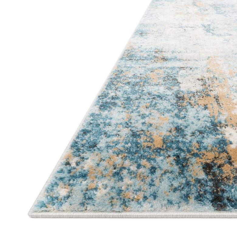 Image 3 Loloi Alchemy ALC-05 5'3"x7'6" Denim and Ivory Area Rug more views