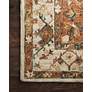 Thumbnail4 of Loloi BEA-01 2'3"x3'9" Ivory and Rust Area Rug more views
