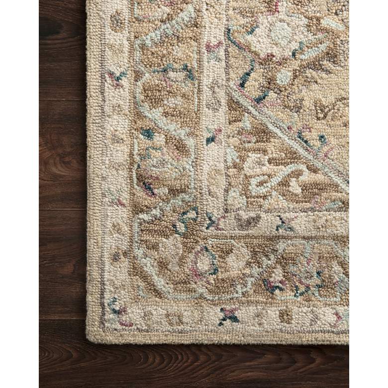 Image 4 Loloi BEA-02 5'0"x7'6" Beige and Ivory Area Rug more views