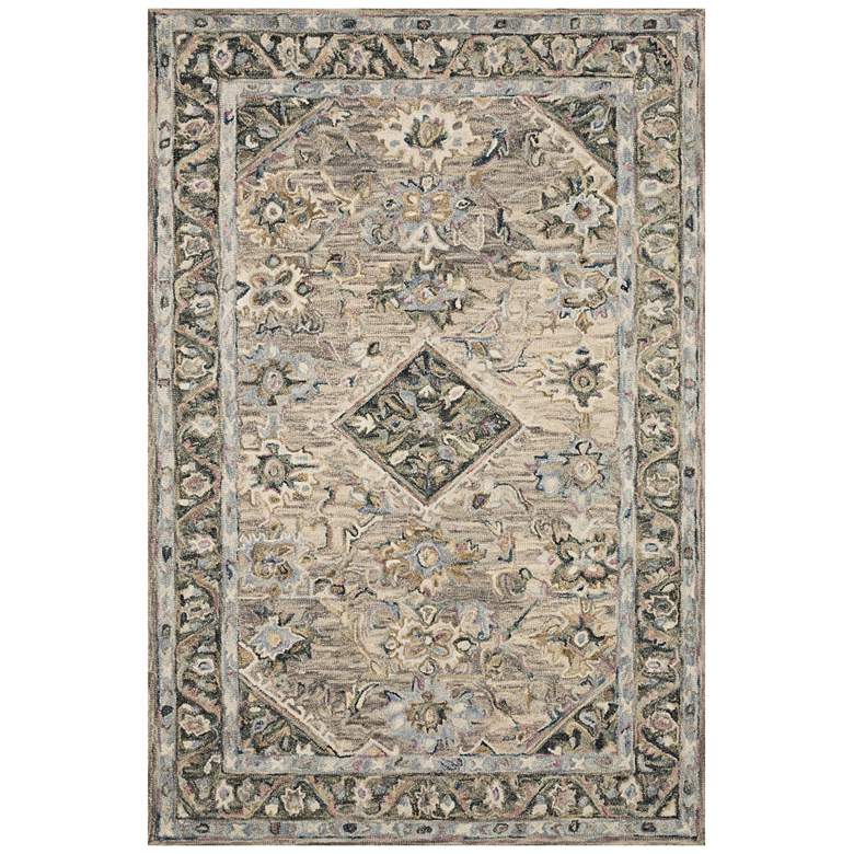 Loloi BEA-02 5&#39;0&quot;x7&#39;6&quot; Sky and Multi-Color Area Rug