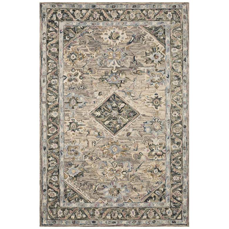 Image 2 Loloi BEA-02 5&#39;0 inchx7&#39;6 inch Sky and Multi-Color Area Rug