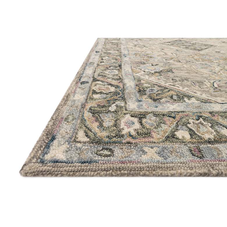 Image 3 Loloi BEA-02 5&#39;0 inchx7&#39;6 inch Sky and Multi-Color Area Rug more views