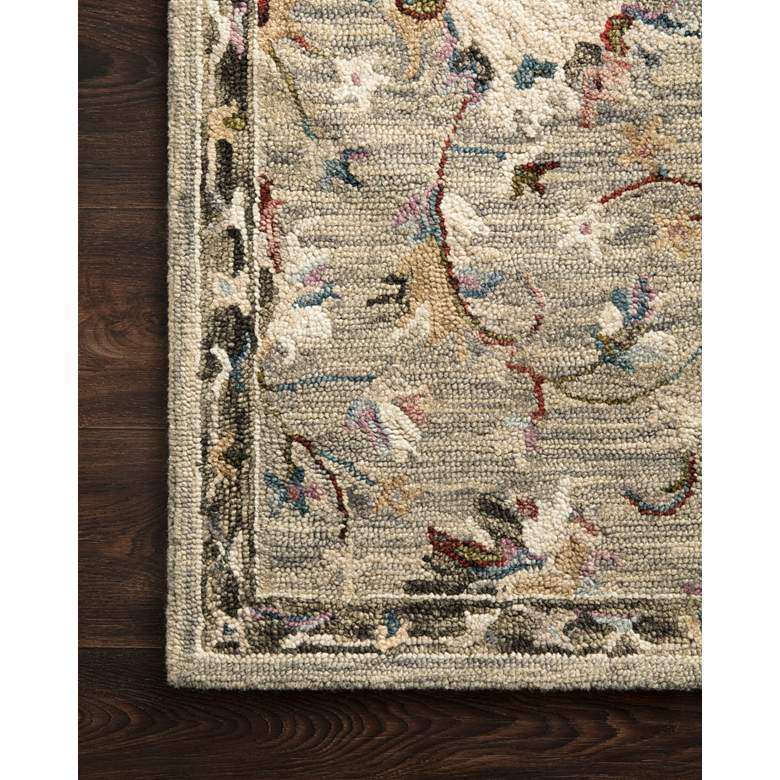 Loloi BEA-03 5&#39;0&quot;x7&#39;6&quot; Gray and Multi-Color Area Rug more views