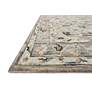 Thumbnail4 of Loloi BEA-04 5'0"x7'6" Light Blue Multi-Color Area Rug more views
