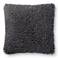 Loloi Charcoal 22" Square Decorative Throw Pillow
