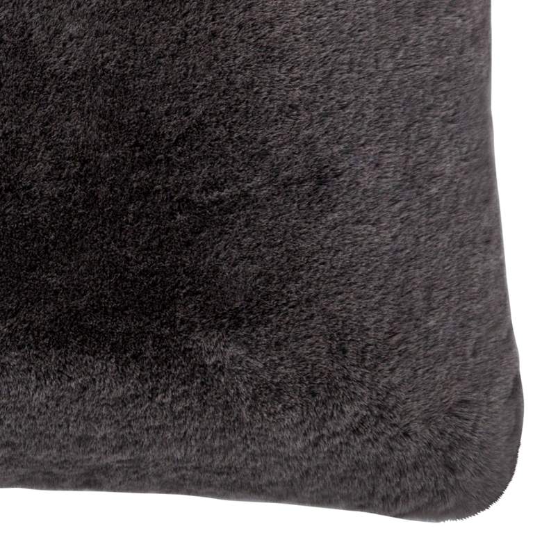 Image 2 Loloi Charcoal 22" Square Throw Pillow more views