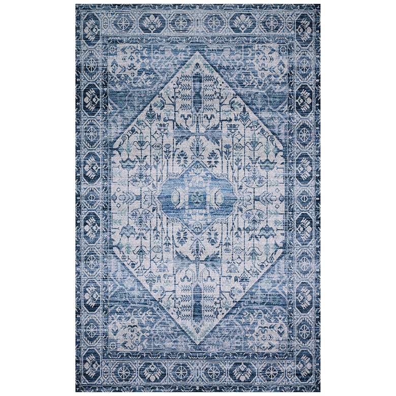 Image 1 Loloi Cielo CIE-02 5'x7'6" Ivory Denim Rectangular Area Rug