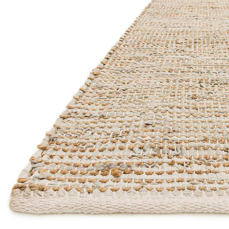 Image 2 Loloi Edge 5'x7'6" Ivory Hand-Made Area Rug more views