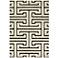 Loloi Enchant White and Black Geometric Area Rug