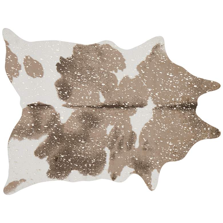 Image 2 Loloi II Bryce BZ-06 5'x6'6" Taupe and Champagne Area Rug