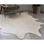 Thumbnail1 of Loloi II Bryce BZ-08 3'10"x5' Ivory and Champagne Area Rug