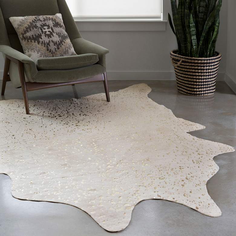 Image 1 Loloi II Bryce BZ-08 5'x6'6" Ivory and Champagne Area Rug