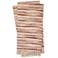 Loloi Kyra Ivory and Brick Throw Blanket