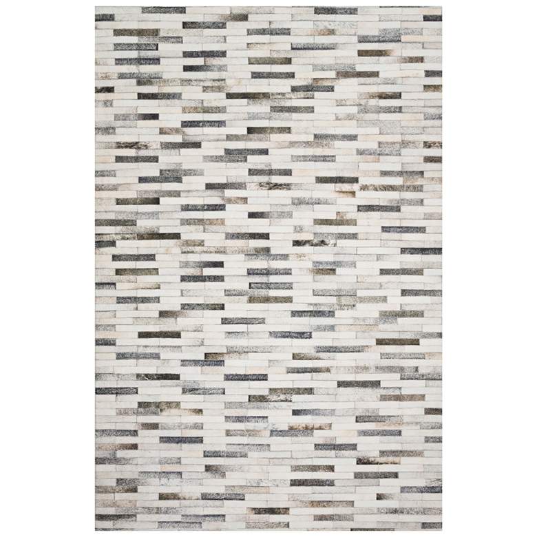 Image 2 Loloi Maddox MAD-01 5&#39;x7&#39;6 inch Ivory and Gray Area Rug