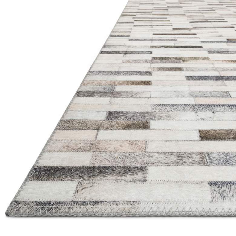 Image 3 Loloi Maddox MAD-01 5'x7'6" Ivory and Gray Area Rug more views
