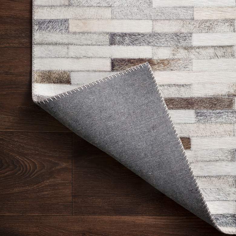 Image 4 Loloi Maddox MAD-01 5'x7'6" Ivory and Gray Area Rug more views