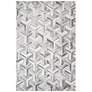 Thumbnail2 of Loloi Maddox MAD-05 3'6"x5'6" Silver and Ivory Area Rug