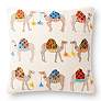 Loloi Multi-Color Camel 18" Square Throw Pillow