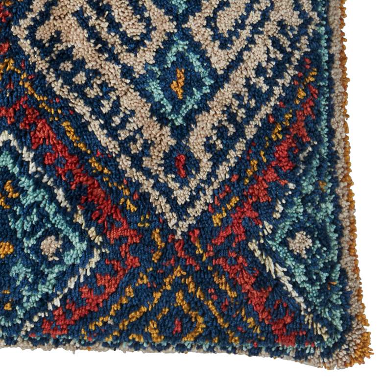 Image 2 Loloi Multi-Color Geometric 22" Square Throw Pillow more views