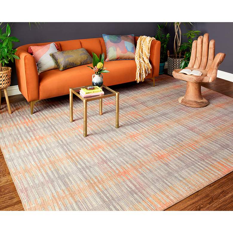 Image 1 Loloi Pisolino PSO-02 5'x7'6" Antique Ivory Multi Area Rug