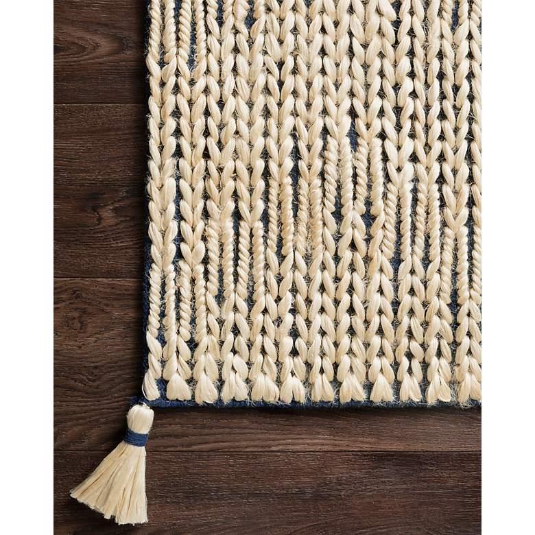 Loloi Playa PLY-01 5&#39;x7&#39;6&quot; Navy Ivory Rectangular Area Rug more views