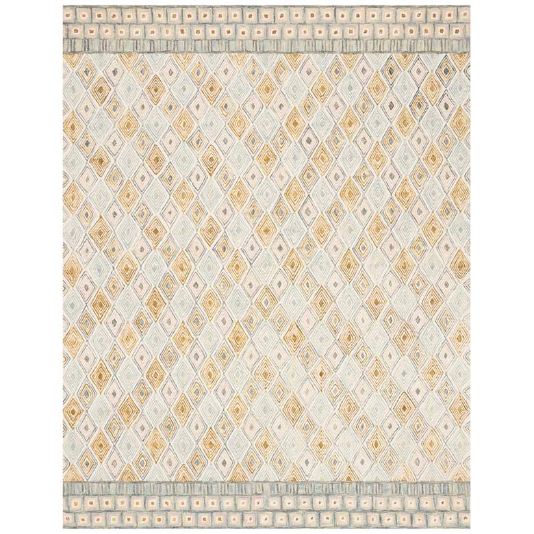 Image 1 Loloi Priti PRT-05 5&#39;x7&#39;6 inch Mist Gold Rectangular Area Rug