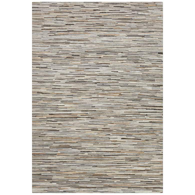 Image 1 Loloi Promenade PO-06 5&#39;x7&#39;6 inch Silver Area Rug