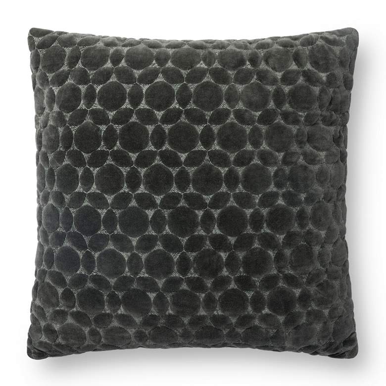 Image 1 Loloi Storm Geometric 18" Square Throw Pillow