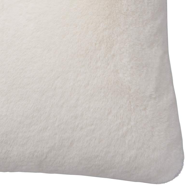 Image 2 Loloi White 22" Square Throw Pillow more views