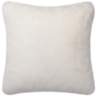 Loloi White 22" Square Throw Pillow