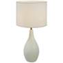 Loma Off-White 19"H Bowling Pin Ceramic Accent Table Lamp