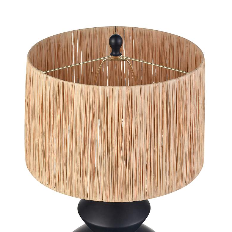 Image 3 Lombard 27" High 1-Light Table Lamp - Black - Includes LED Bulb more views