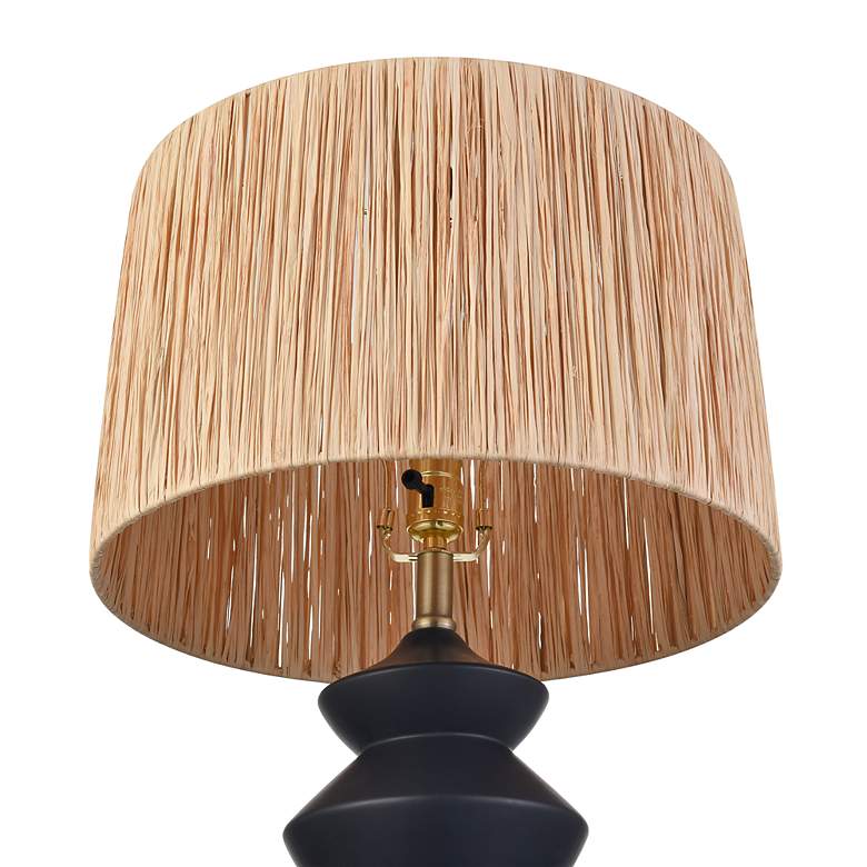 Image 5 Lombard 27" High 1-Light Table Lamp - Black - Includes LED Bulb more views