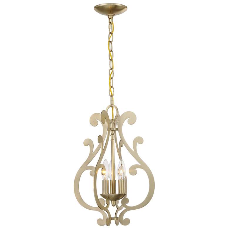 Image 1 Lombard 3-Light Pendant in Noble Brass